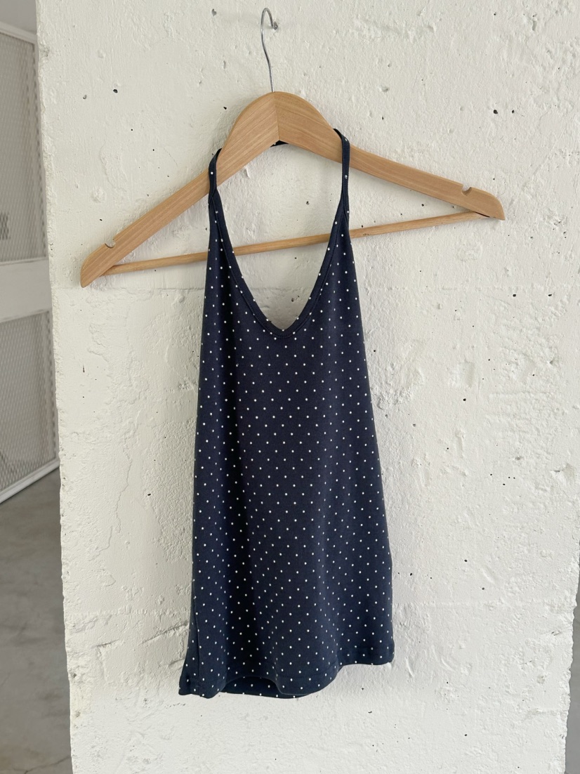 BYRING韓國直郵女士新品推薦人氣熱賣26春夏吊帶背心圓點BYRING吊帶/背心