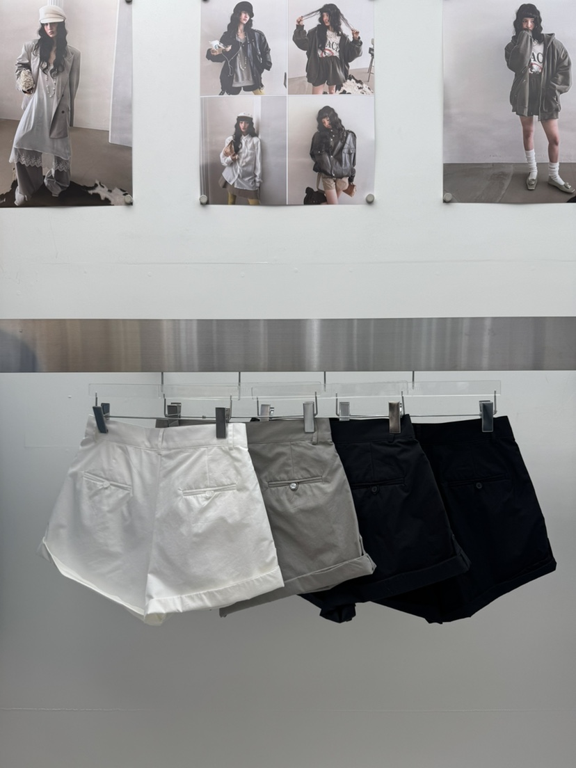 AMOOD韓國代購女士新品26春夏熱賣人氣時尚職業休閑推薦短褲AMOOD短褲