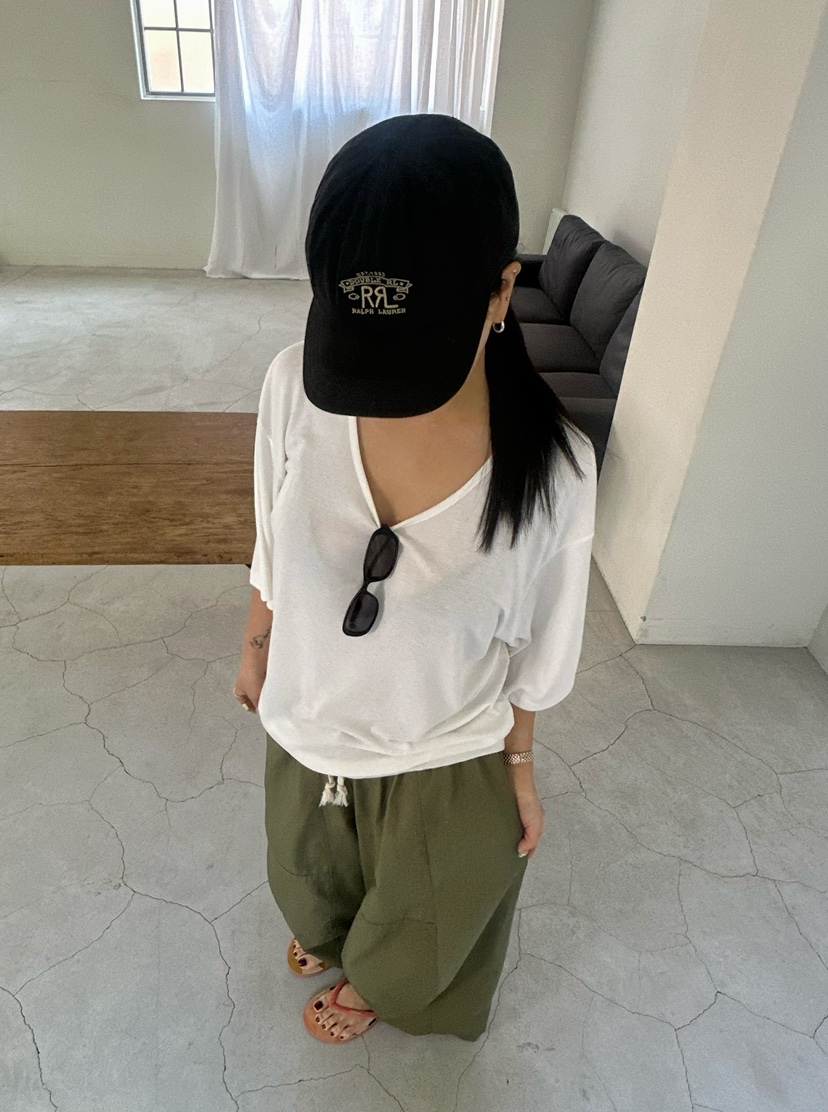 BYRING韓國直郵女士新品熱賣26夏季休閑人氣時尚職業T恤U領BYRINGT恤