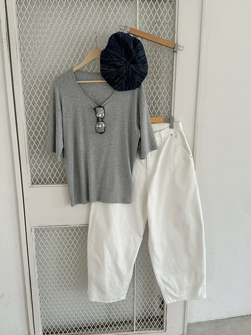 BYRING韓國直郵女士新品熱賣26夏季休閑人氣時尚職業T恤U領BYRINGT恤