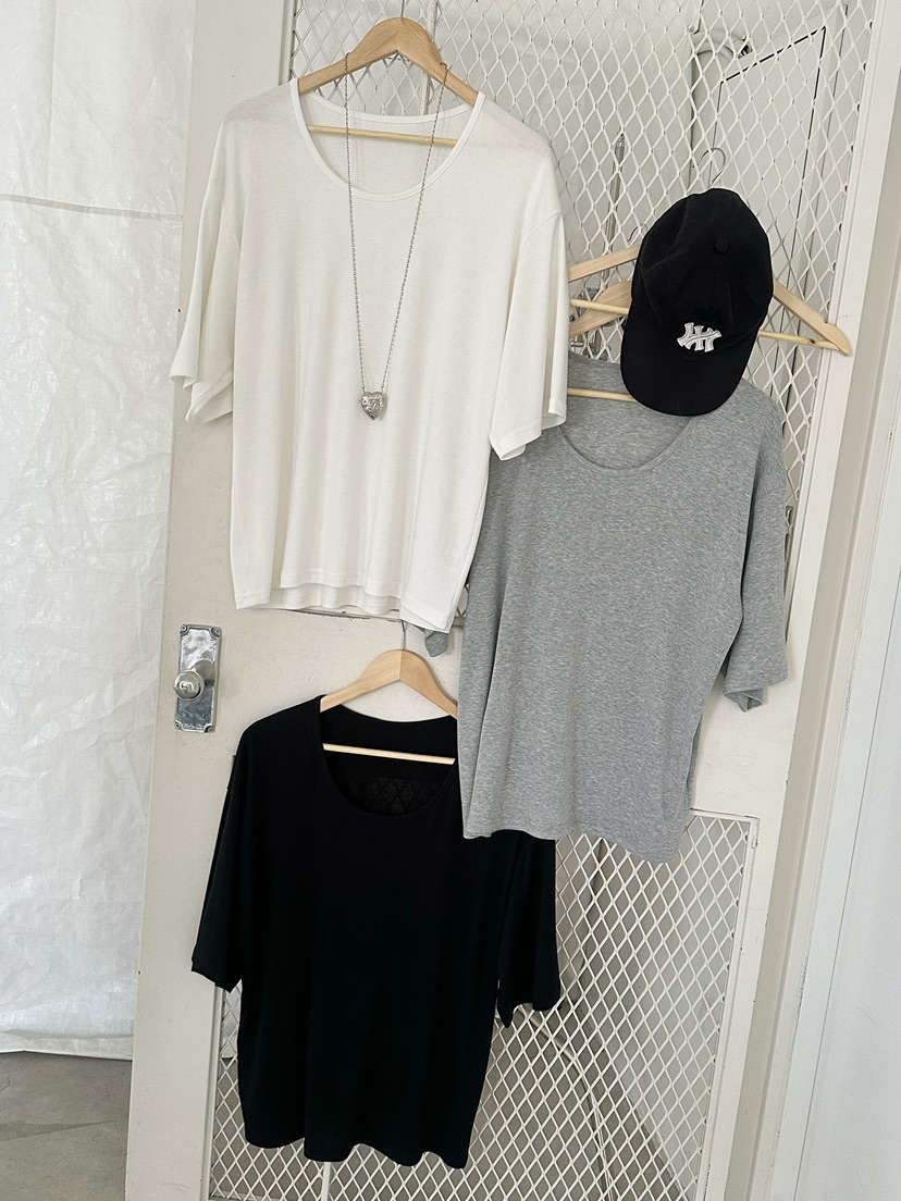 BYRING韓國直郵女士新品熱賣26夏季休閑人氣時尚職業T恤U領BYRINGT恤