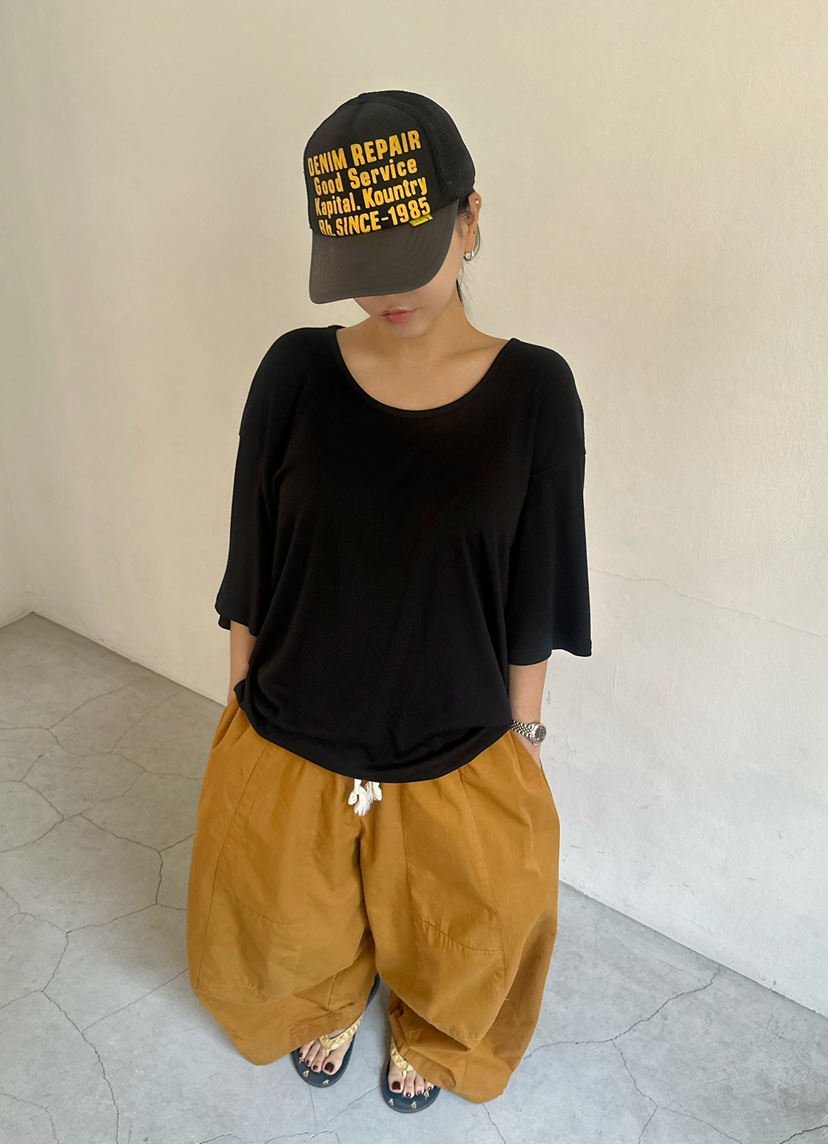 BYRING韓國直郵女士新品熱賣26夏季休閑人氣時尚職業T恤U領BYRINGT恤