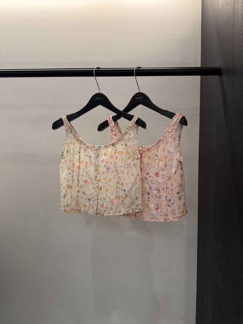 MURMUR韓國直郵實拍女裝新品26夏季人氣職業推薦吊帶背心MURMUR吊帶/背心