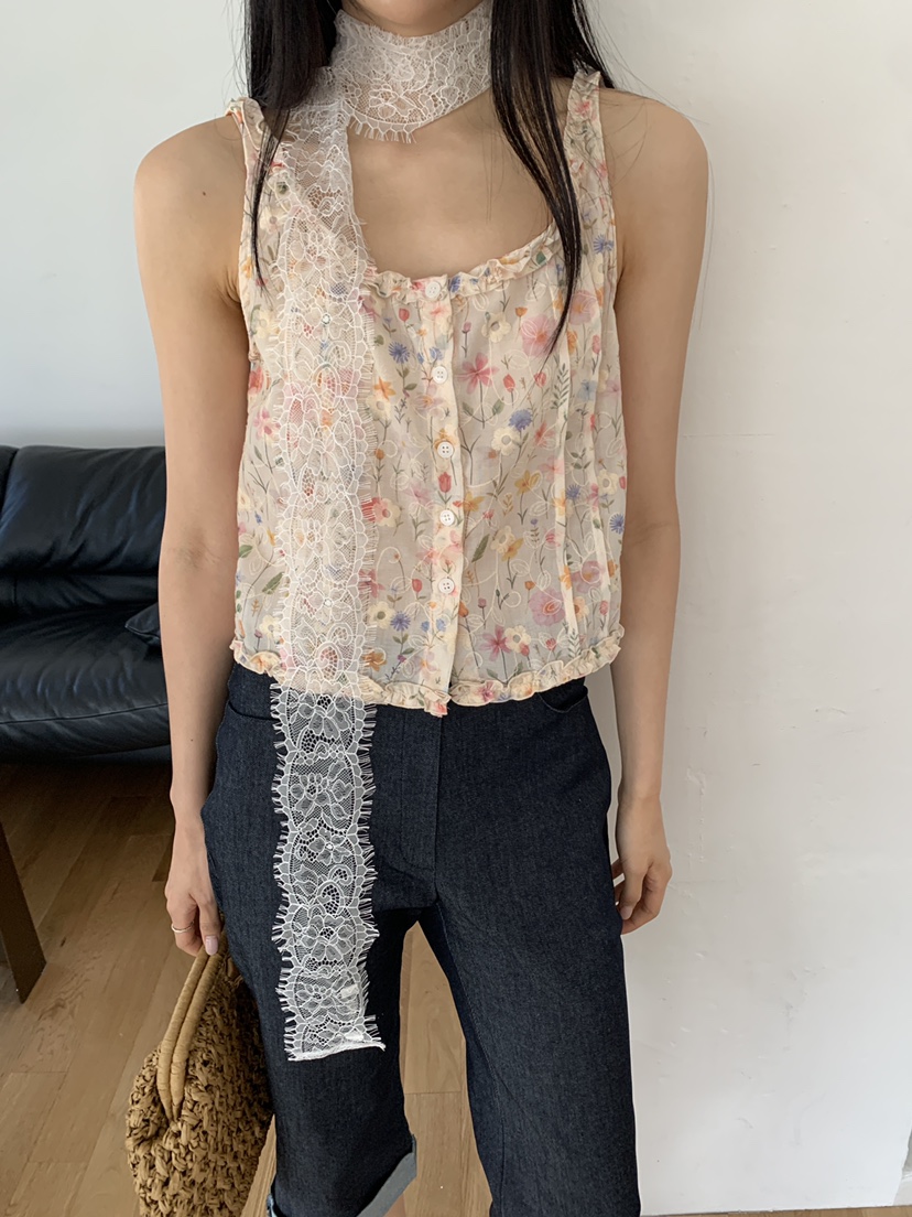 MURMUR韓國直郵實拍女裝新品26夏季人氣職業推薦吊帶背心MURMUR吊帶/背心