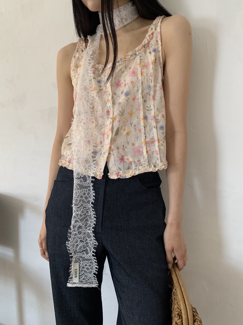 MURMUR韓國直郵實拍女裝新品26夏季人氣職業推薦吊帶背心MURMUR吊帶/背心