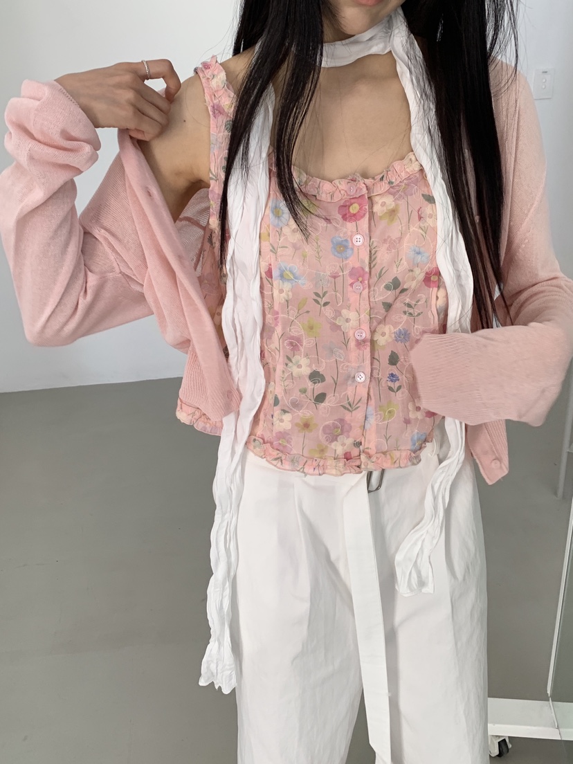 MURMUR韓國直郵實拍女裝新品26夏季人氣職業推薦吊帶背心MURMUR吊帶/背心