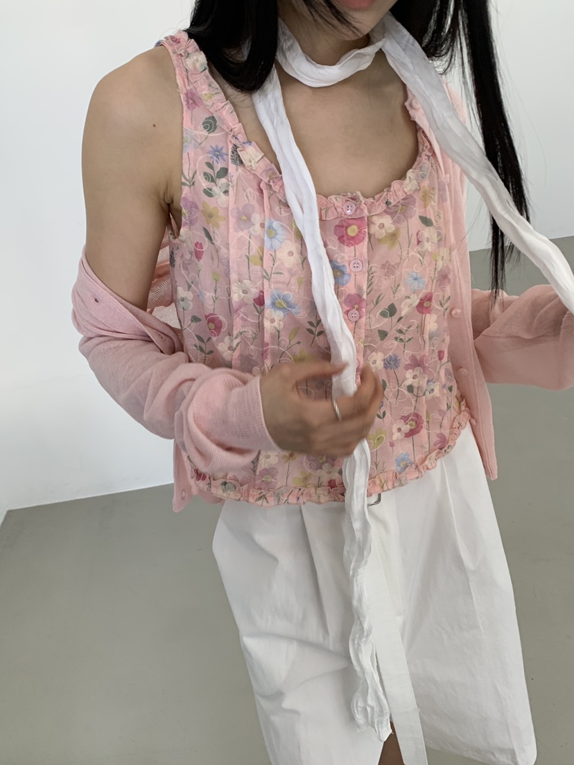 MURMUR韓國直郵實拍女裝新品26夏季人氣職業推薦吊帶背心MURMUR吊帶/背心