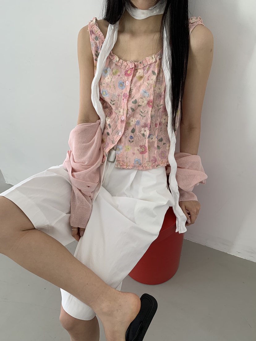 MURMUR韓國直郵實拍女裝新品26夏季人氣職業推薦吊帶背心MURMUR吊帶/背心