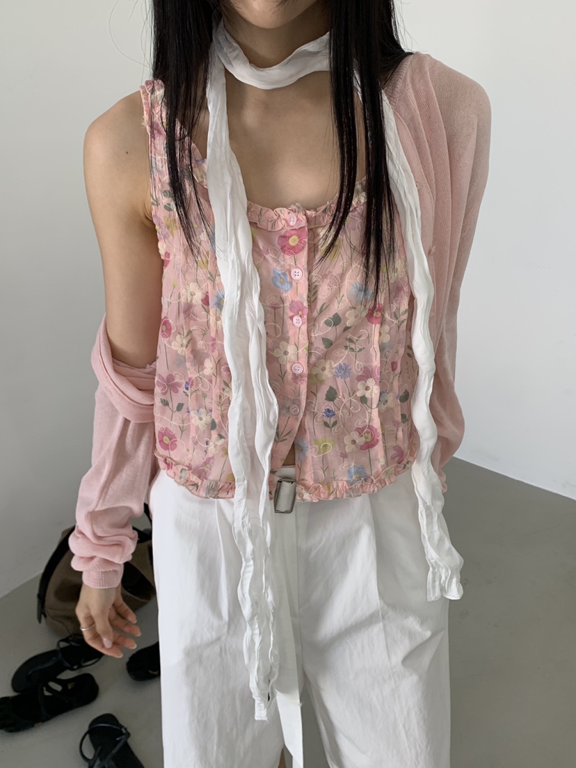 MURMUR韓國直郵實拍女裝新品26夏季人氣職業推薦吊帶背心MURMUR吊帶/背心