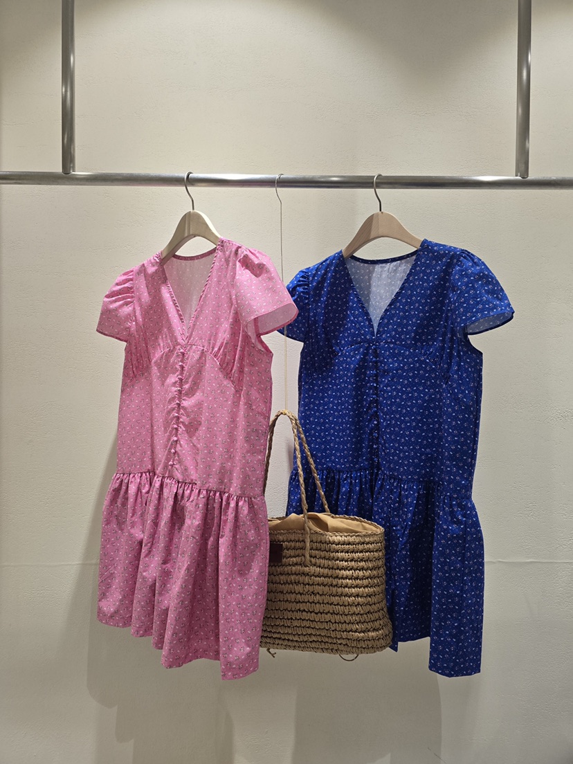 LIKEVAM東大門實拍韓國女士新款26夏季職業熱賣時尚連衣裙LIKEVAM連衣裙