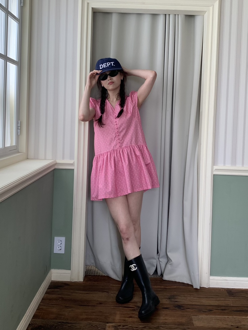 LIKEVAM東大門實拍韓國女士新款26夏季職業熱賣時尚連衣裙LIKEVAM連衣裙