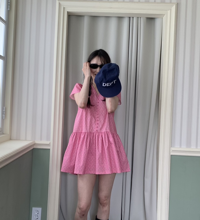 LIKEVAM東大門實拍韓國女士新款26夏季職業熱賣時尚連衣裙LIKEVAM連衣裙