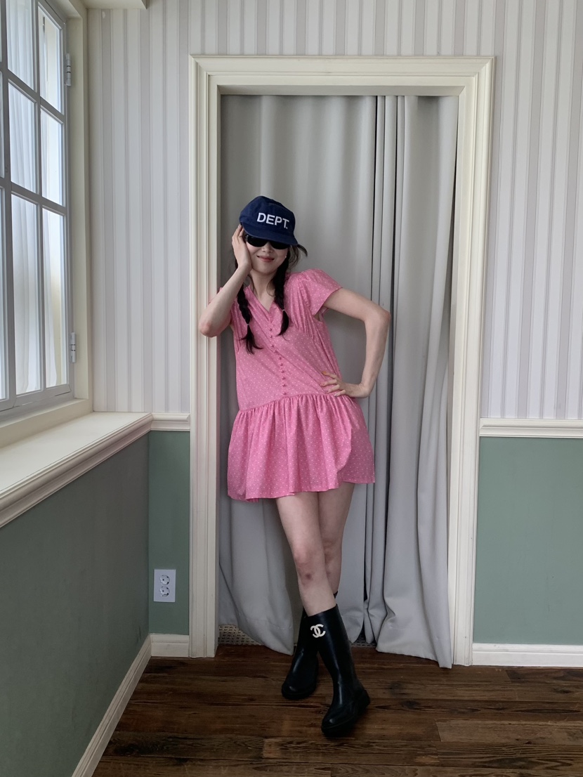 LIKEVAM東大門實拍韓國女士新款26夏季職業熱賣時尚連衣裙LIKEVAM連衣裙