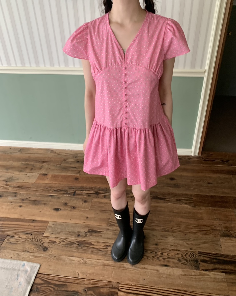 LIKEVAM東大門實拍韓國女士新款26夏季職業熱賣時尚連衣裙LIKEVAM連衣裙圖色1