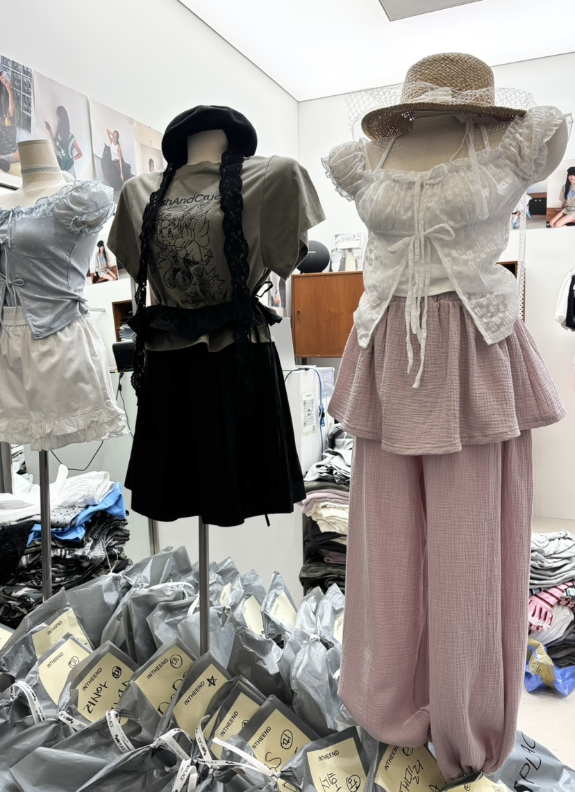 INTHEEND東大門實拍韓國女士新品26春夏熱賣推薦時尚休閑T恤INTHEENDT恤