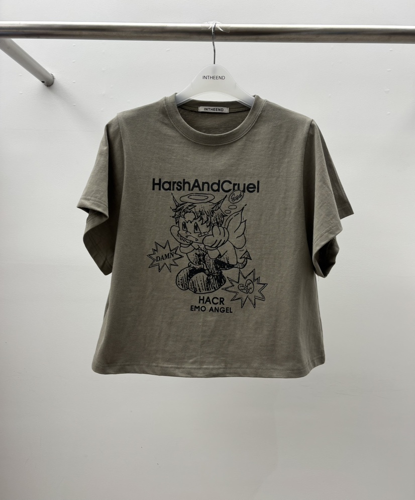 INTHEEND東大門實拍韓國女士新品26春夏熱賣推薦時尚休閑T恤INTHEENDT恤圖色2