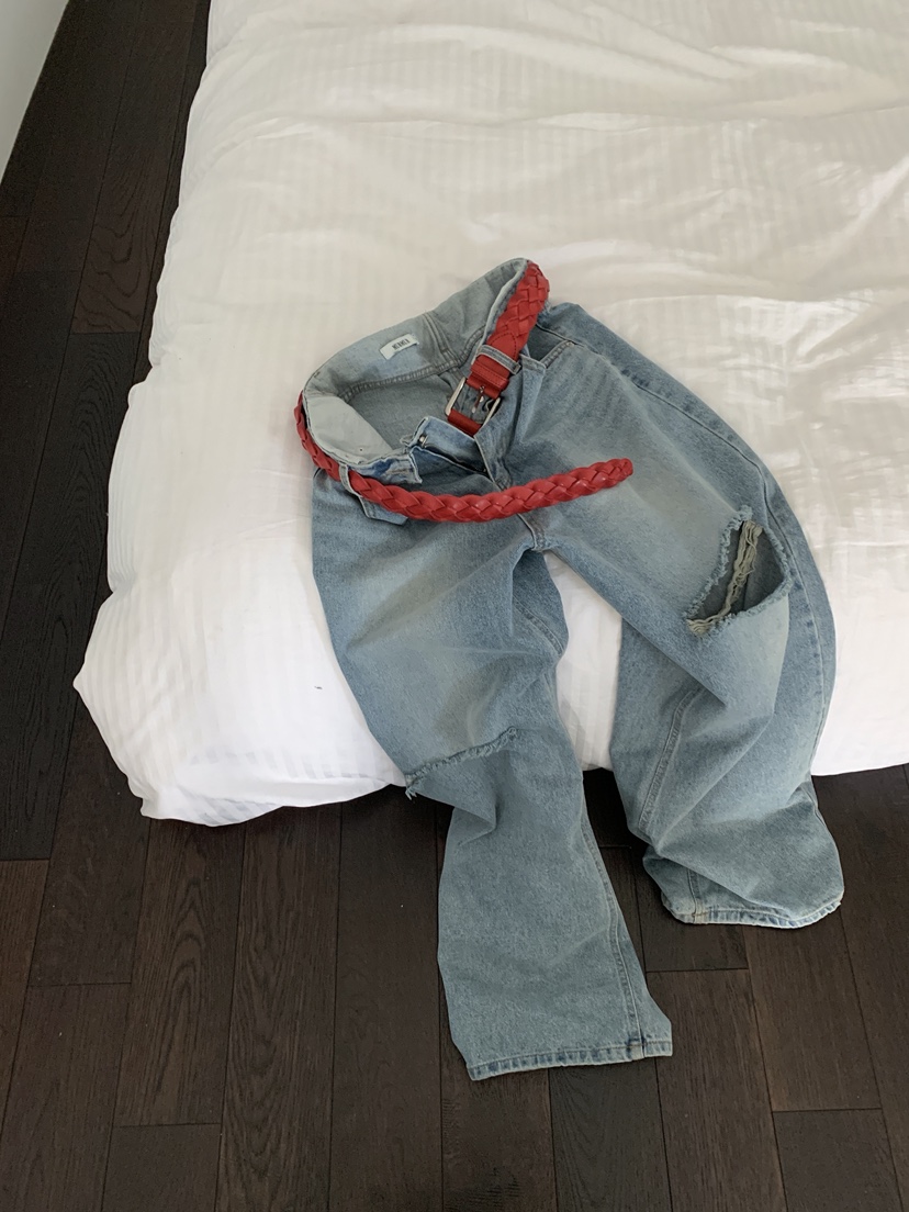 MURMUR韓國直郵實拍女士新品休閑時尚26春夏熱賣26夏季腰帶MURMUR腰帶