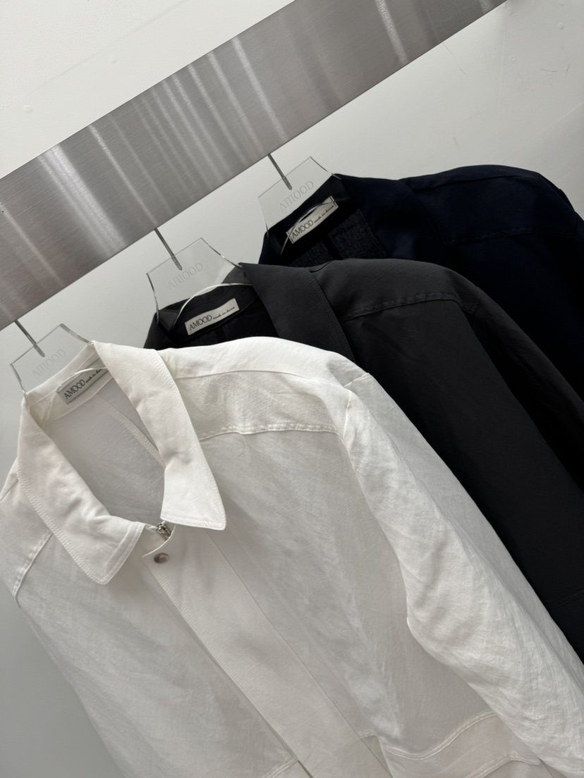 AMOOD韓國直郵實拍女士新款26春夏職業熱賣休閑26夏季夾克AMOOD夾克