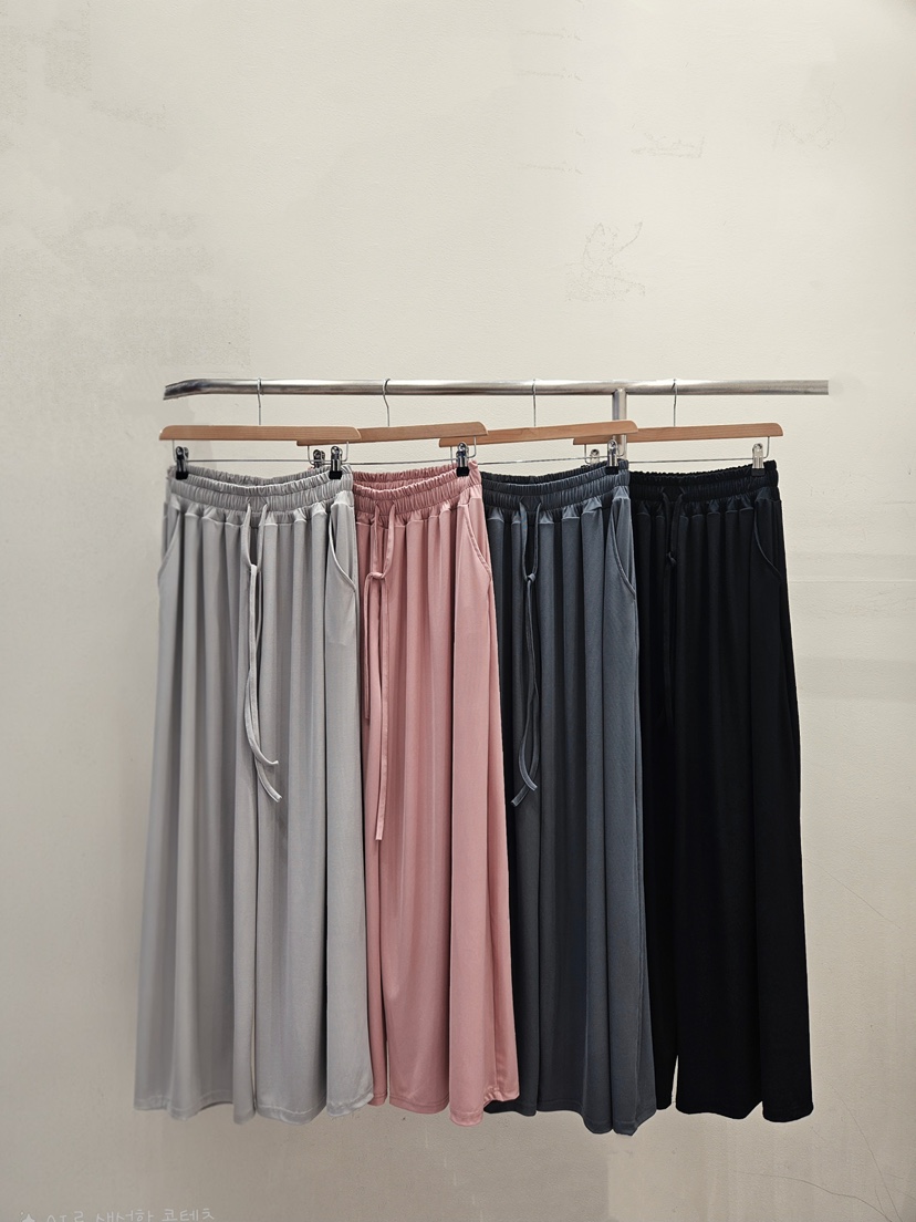 GOSSIP韓國直郵女士新款熱賣人氣休閑26春夏26夏季休閑褲GOSSIP休閑褲圖色3左三色