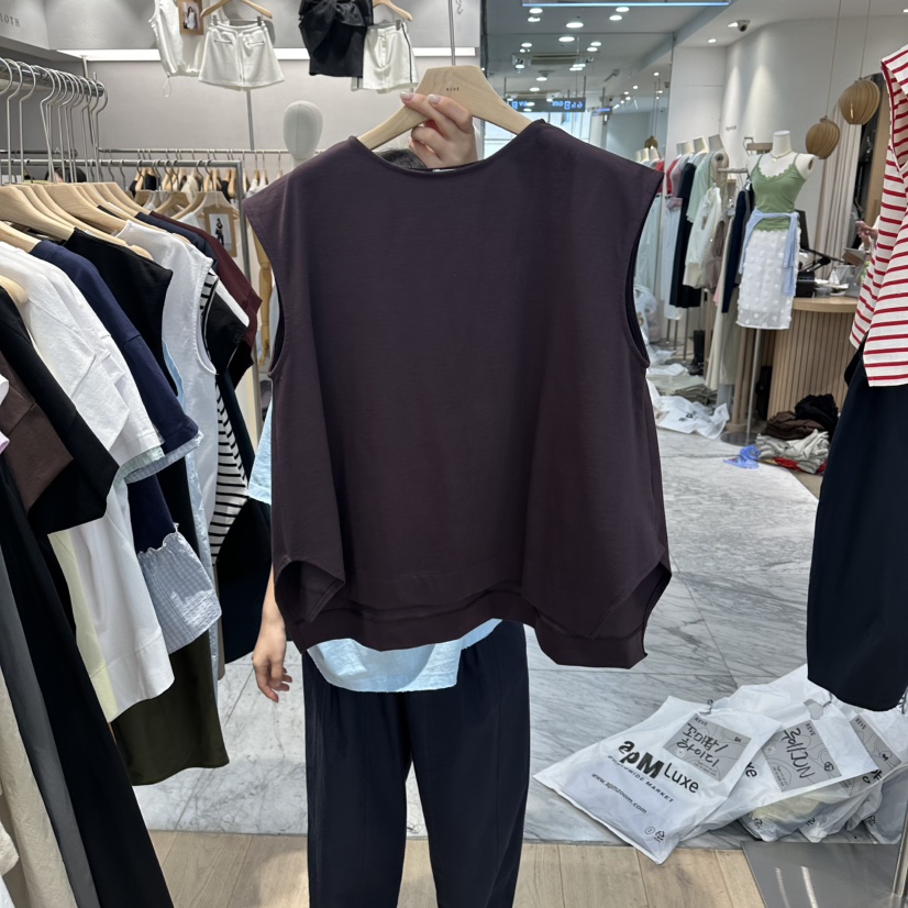 REVE-L韓國直郵女士新款休閑時尚26夏季熱賣推薦吊帶背心REVE-L吊帶/背心圖色3