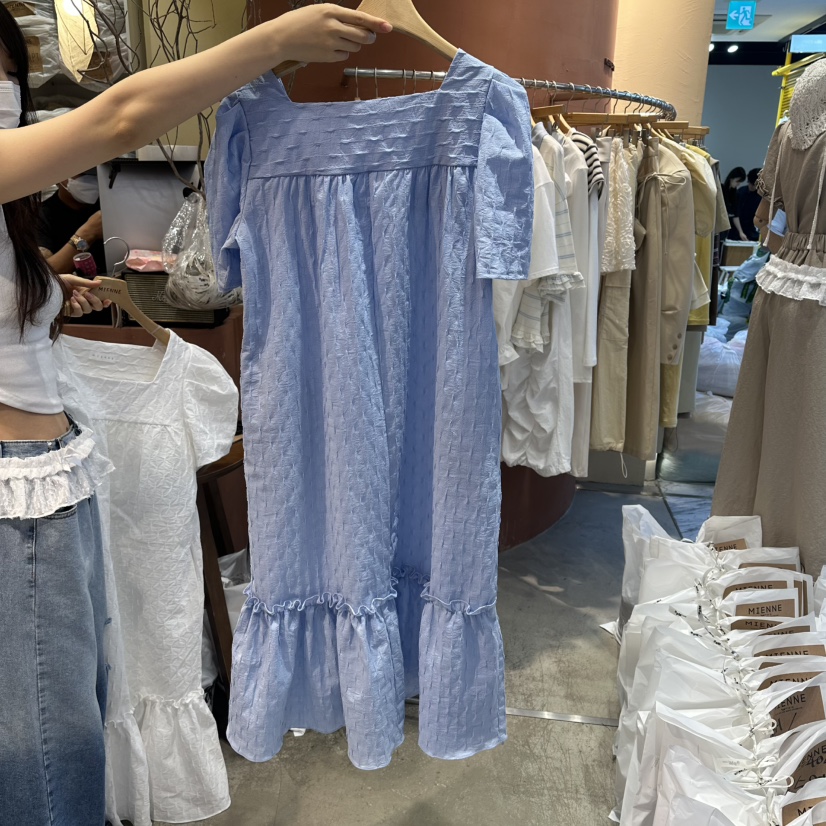 MIENNE東大門實拍韓國女士新款26春夏時尚休閑推薦連衣裙MIENNE連衣裙