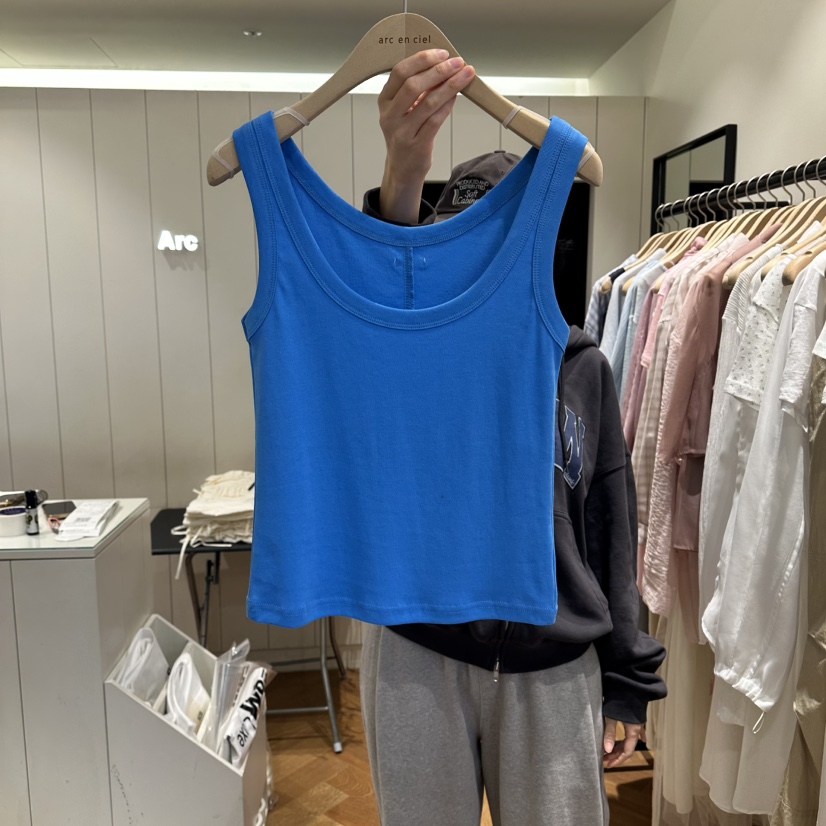 ARC韓國直郵女士新品26夏季時尚熱賣26春夏人氣職業吊帶背心ARC EN CIEL吊帶/背心圖色2