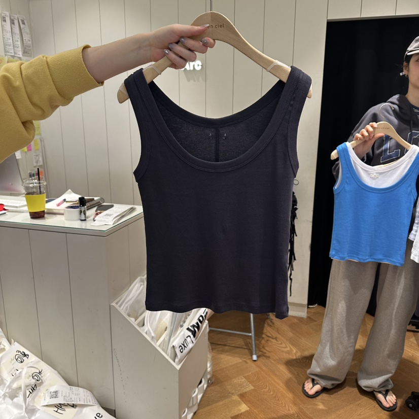 ARC韓國直郵女士新品26夏季時尚熱賣26春夏人氣職業吊帶背心ARC EN CIEL吊帶/背心圖色4