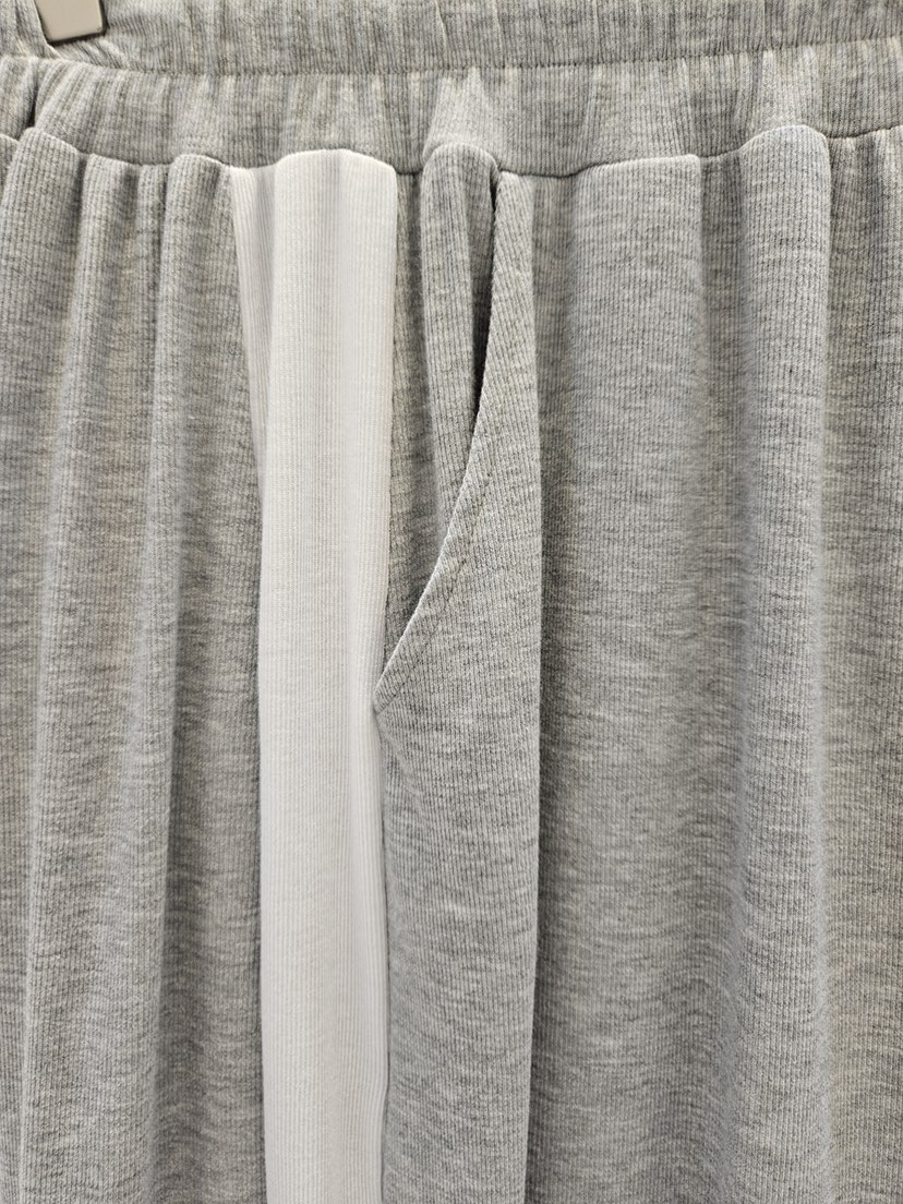 GOSSIP韓國東大門代購女士新款26夏季熱賣休閑褲闊腿褲撞色GOSSIP休閑褲