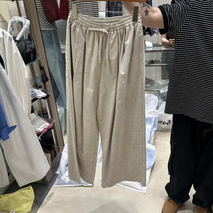 MELO韓國東大門直郵女裝新品人氣休閑26春夏職業休閑褲腰帶MELO休閑褲圖色2