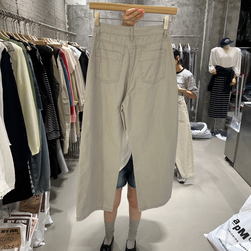 JUNI韓國東大門代購女裝新款時尚26夏季職業人氣熱賣休閑褲my juni休閑褲