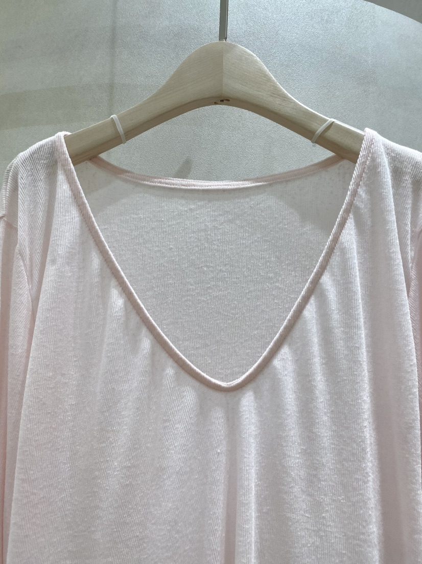 WHO IS SHE韓國直郵女士新品人氣26夏季26春夏職業長袖T恤WHO IS SHE長袖T恤