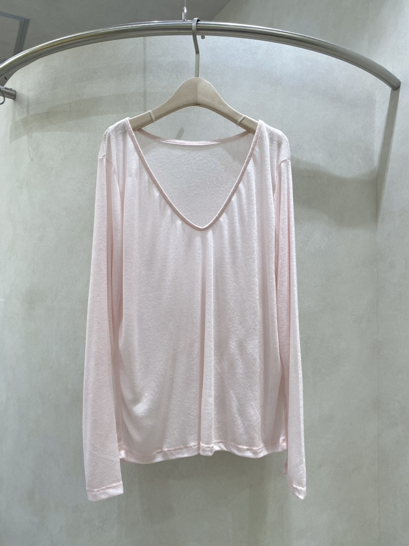 WHO IS SHE韓國直郵女士新品人氣26夏季26春夏職業長袖T恤WHO IS SHE長袖T恤圖色3