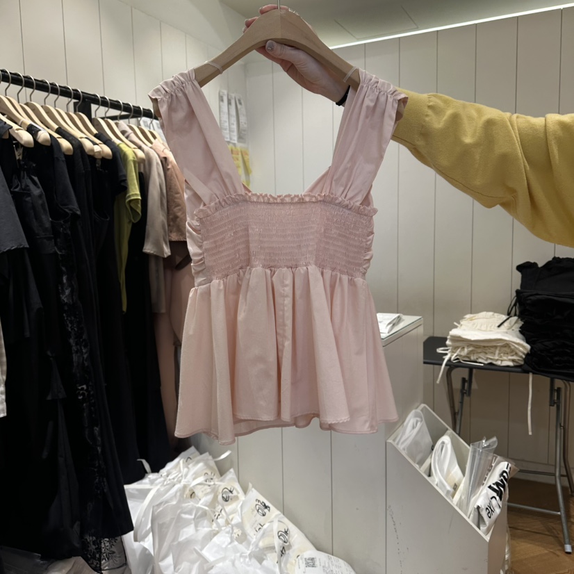 ARC韓國東大門代購女裝新款推薦26夏季人氣26春夏襯衫蕾絲衫ARC EN CIEL襯衫/蕾絲衫