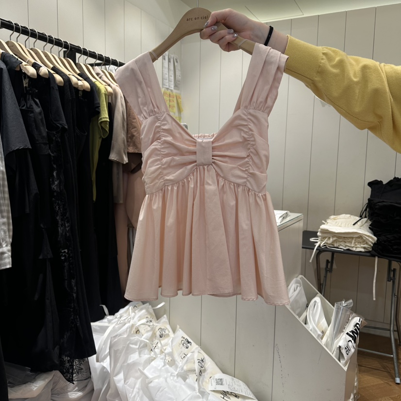 ARC韓國東大門代購女裝新款推薦26夏季人氣26春夏襯衫蕾絲衫ARC EN CIEL襯衫/蕾絲衫圖色2