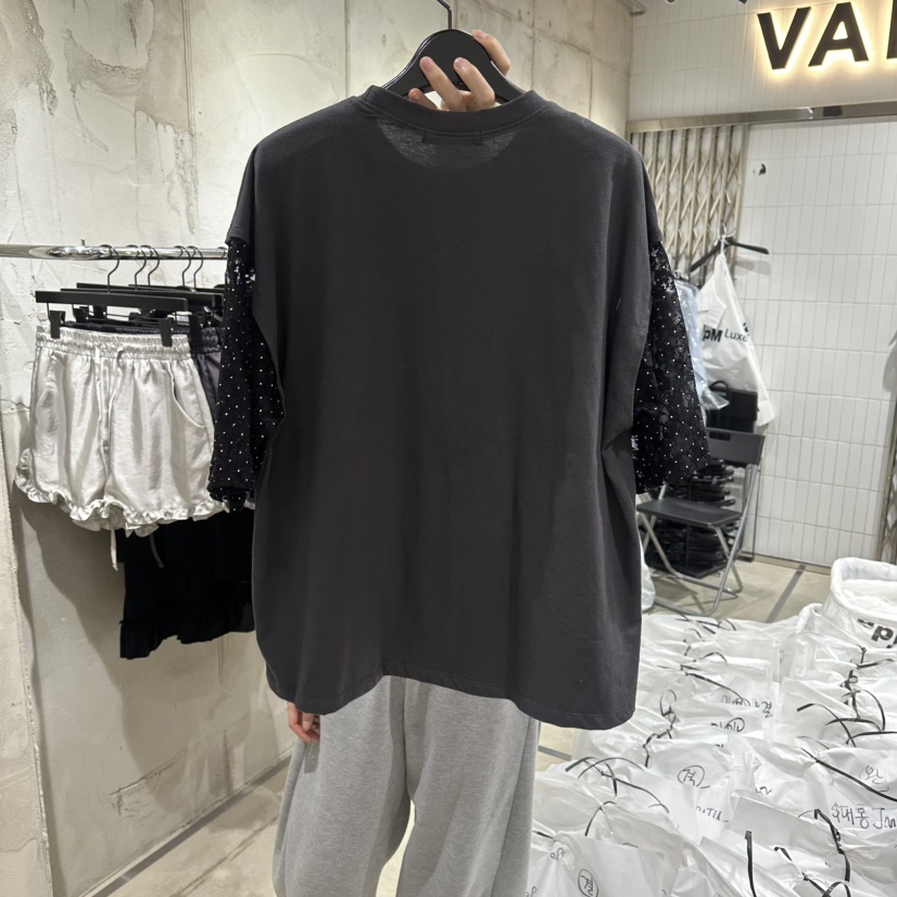 VANTA韓國直郵女裝新品職業休閑時尚26夏季推薦熱賣26春夏T恤VANTAT恤