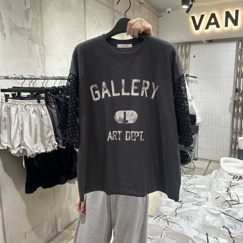 VANTA韓國直郵女裝新品職業休閑時尚26夏季推薦熱賣26春夏T恤VANTAT恤圖色1