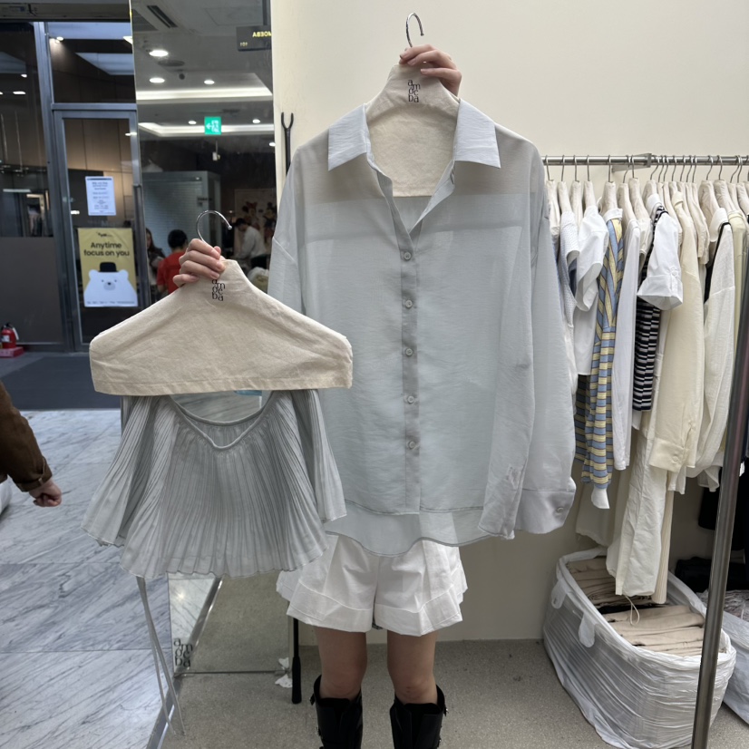 AMOEBA韓國東大門代購女裝新品26春夏推薦職業26夏季套裝AMOEBA套裝圖色2