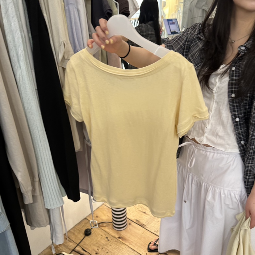 CREAM VILLA韓國東大門直郵女士新品時尚T恤CREAMVILLAT恤