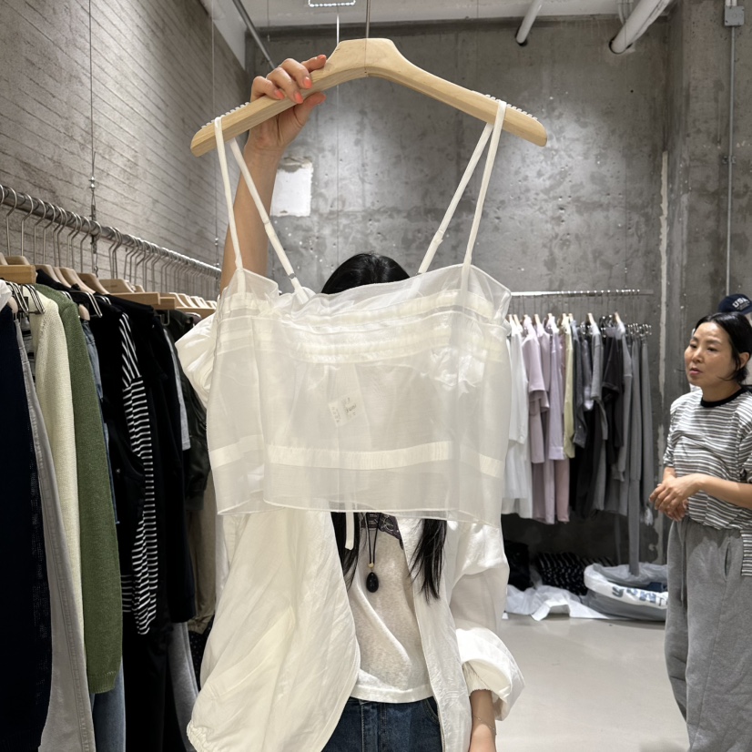 JUNI韓國東大門代購女士新品熱賣26夏季推薦休閑吊帶背心my juni吊帶/背心