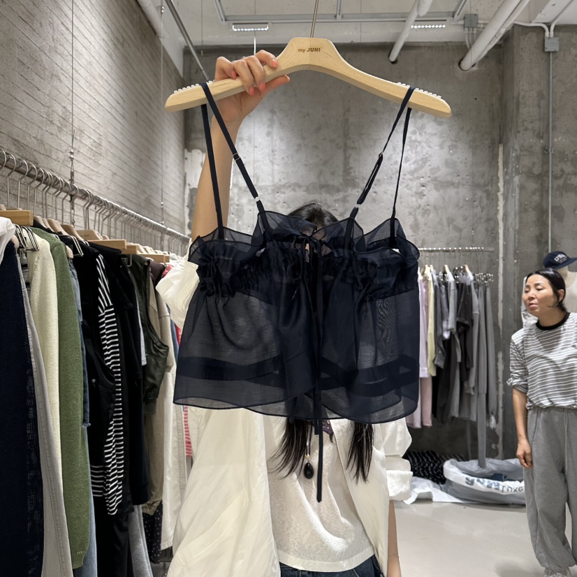 JUNI韓國東大門代購女士新品熱賣26夏季推薦休閑吊帶背心my juni吊帶/背心圖色2
