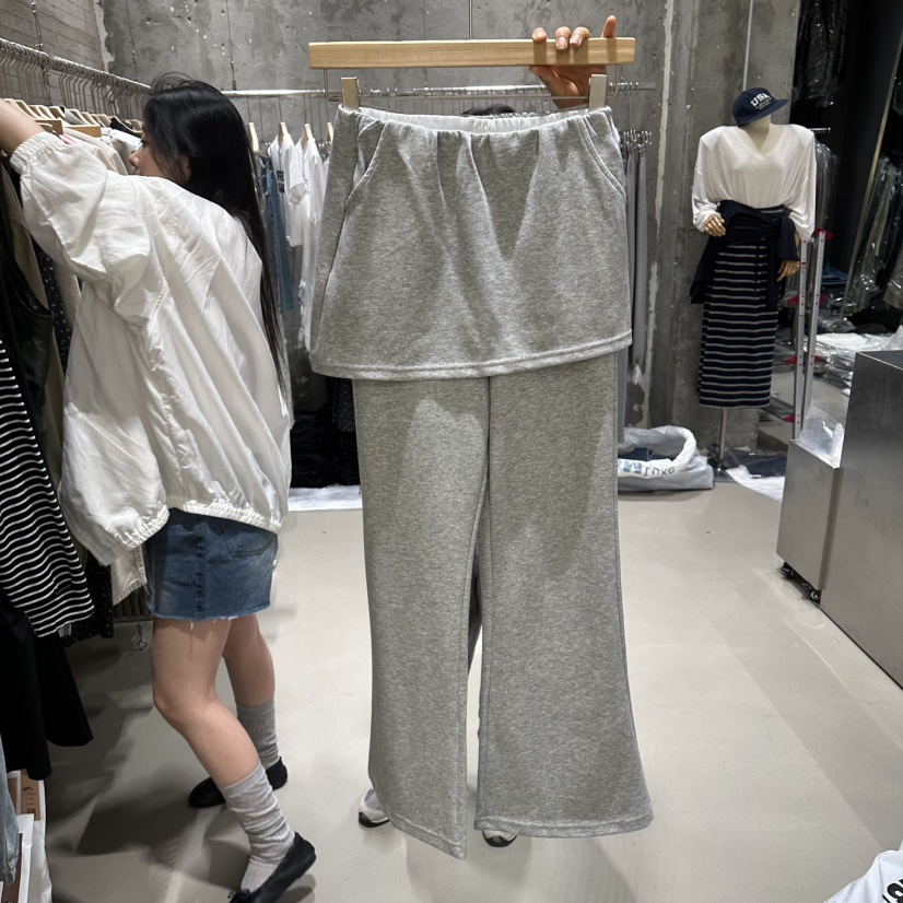 JUNI韓國東大門直郵女士新款26春夏休閑職業人氣推薦休閑褲my juni休閑褲圖色1