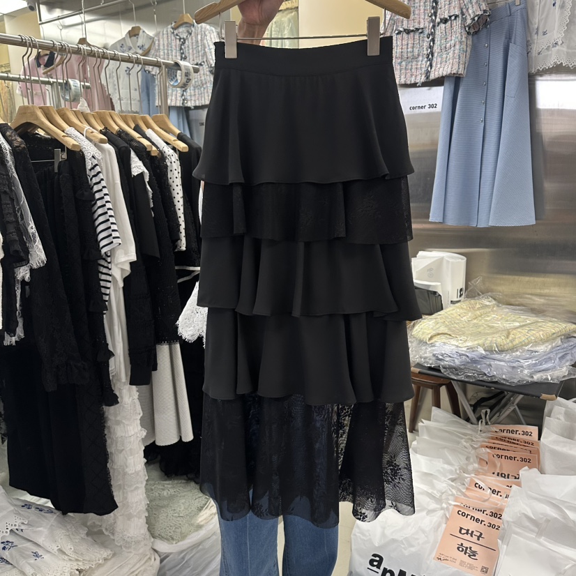 CORNER韓國東大門代購女裝新款人氣時尚休閑熱賣推薦長裙CORNER.302長裙圖色2