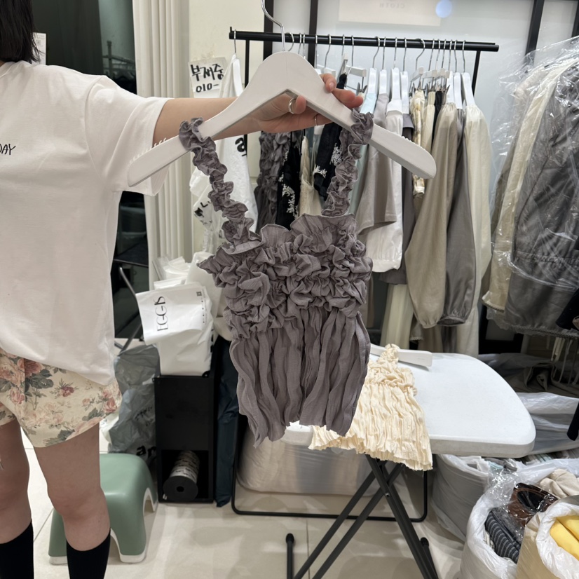 EGG IS韓國直郵女士新款休閑職業人氣時尚26春夏吊帶背心EGG IS吊帶/背心