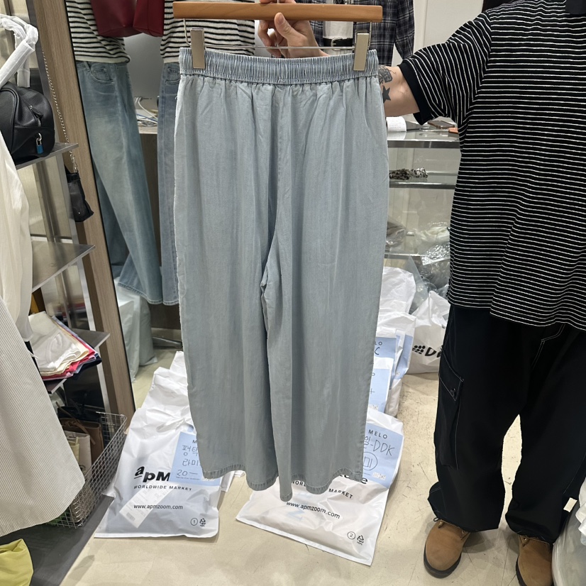 MELO韓國東大門直郵女裝新品時尚人氣職業26春夏熱賣休閑褲MELO休閑褲