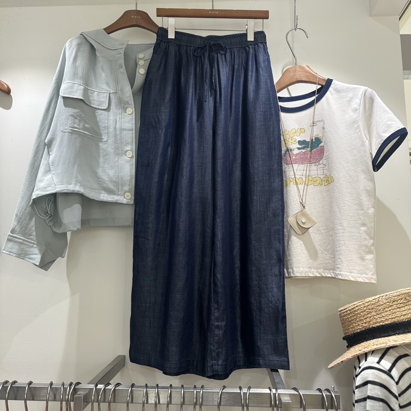 MELO韓國東大門直郵女裝新品時尚人氣職業26春夏熱賣休閑褲MELO休閑褲圖色1