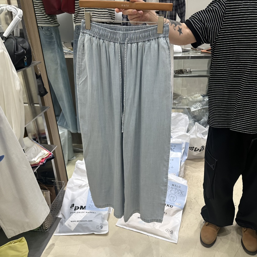 MELO韓國東大門直郵女裝新品時尚人氣職業26春夏熱賣休閑褲MELO休閑褲圖色2