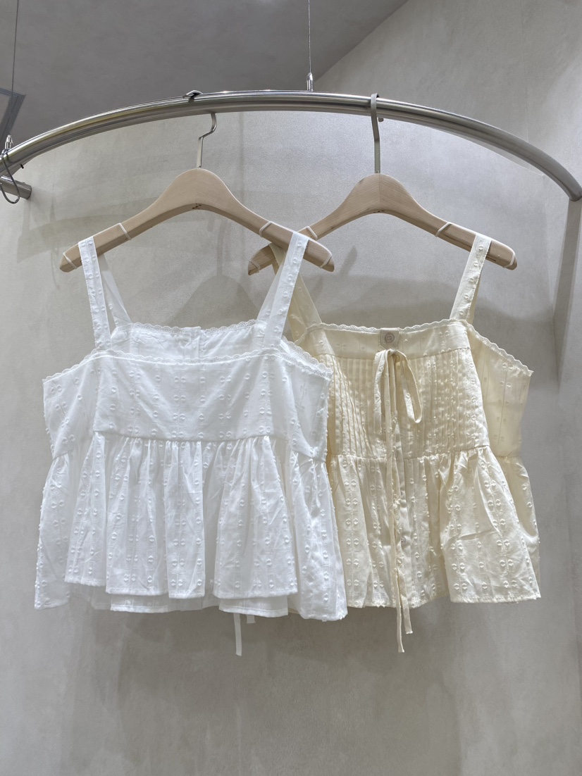 WHO IS SHE韓國直郵女裝新款熱賣時尚26春夏職業吊帶背心WHO IS SHE吊帶/背心