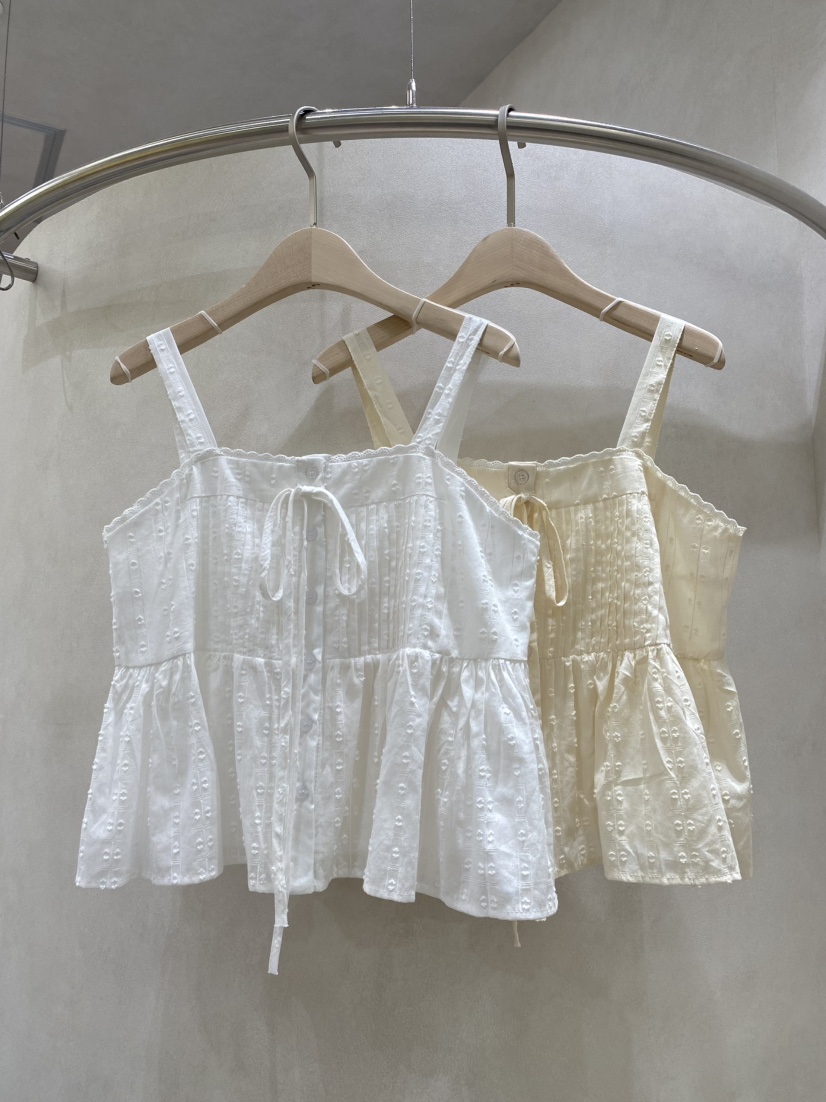 WHO IS SHE韓國直郵女裝新款熱賣時尚26春夏職業吊帶背心WHO IS SHE吊帶/背心