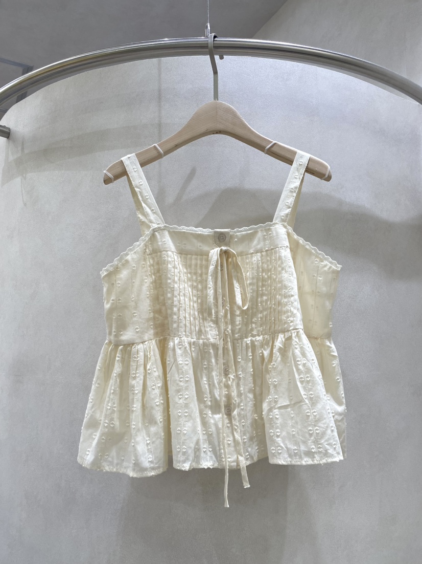 WHO IS SHE韓國直郵女裝新款熱賣時尚26春夏職業吊帶背心WHO IS SHE吊帶/背心圖色1