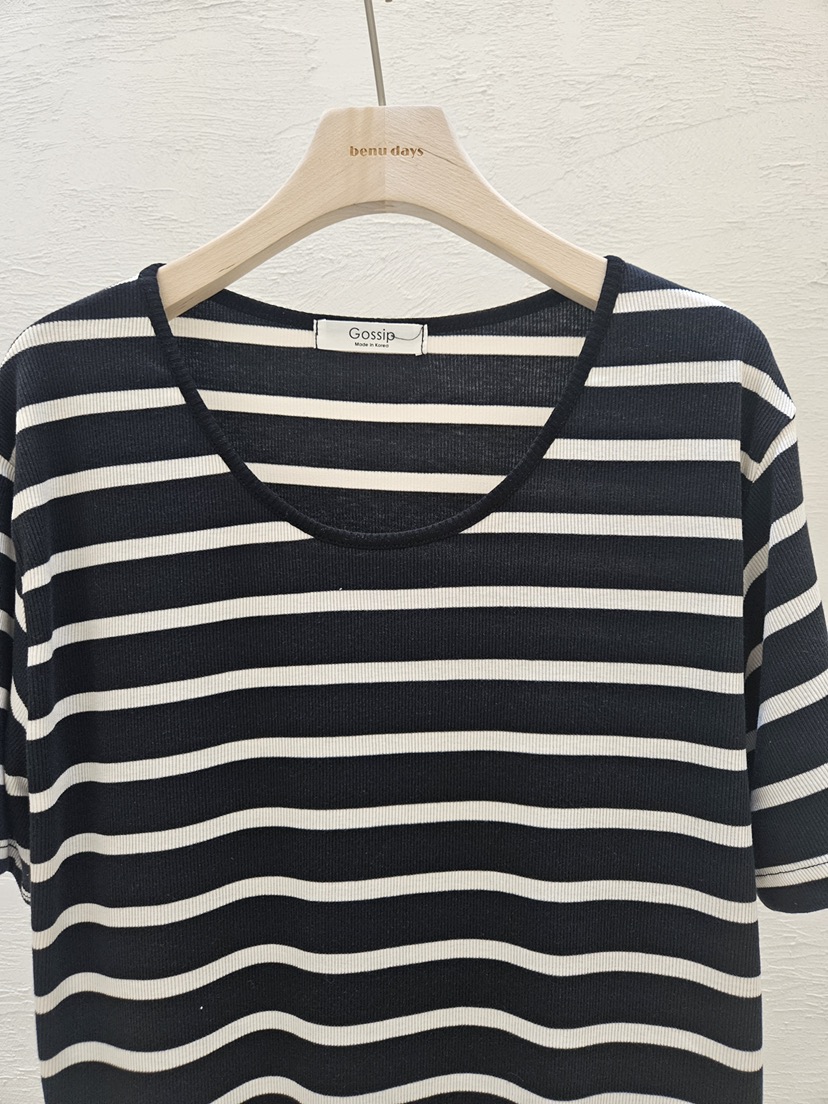 GOSSIP韓國直郵實拍女士新品職業時尚人氣休閑套裝套裝條紋GOSSIP套裝